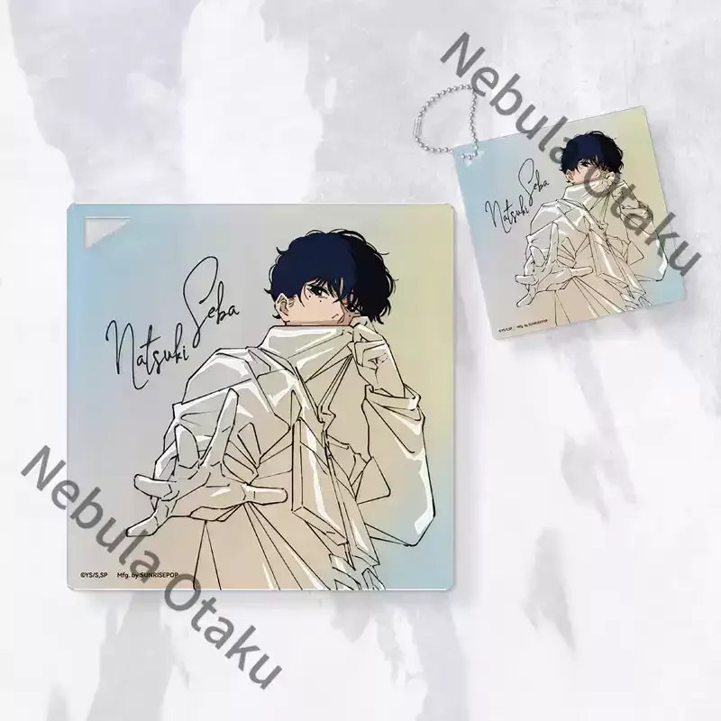 SAKAMOTO DAYS Seba Natsuki Coaster Tinplate Badge Badges Official Quality Goods Cosplay Exquisite Souvenir Anime Ambitus Gifts