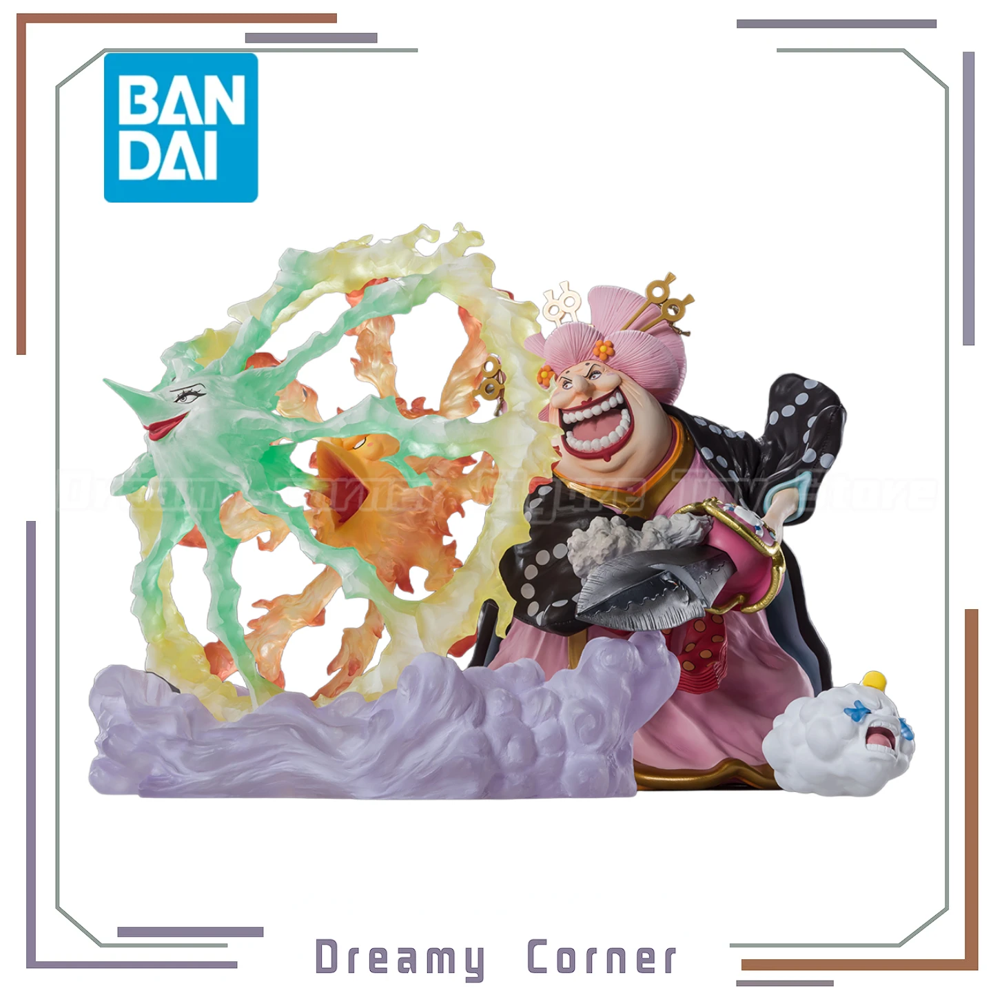 

【In Stock】Original BANDAI SPIRITS FiguartsZERO ONE PIECE Charlotte Linlin Figure Collection Model Toy