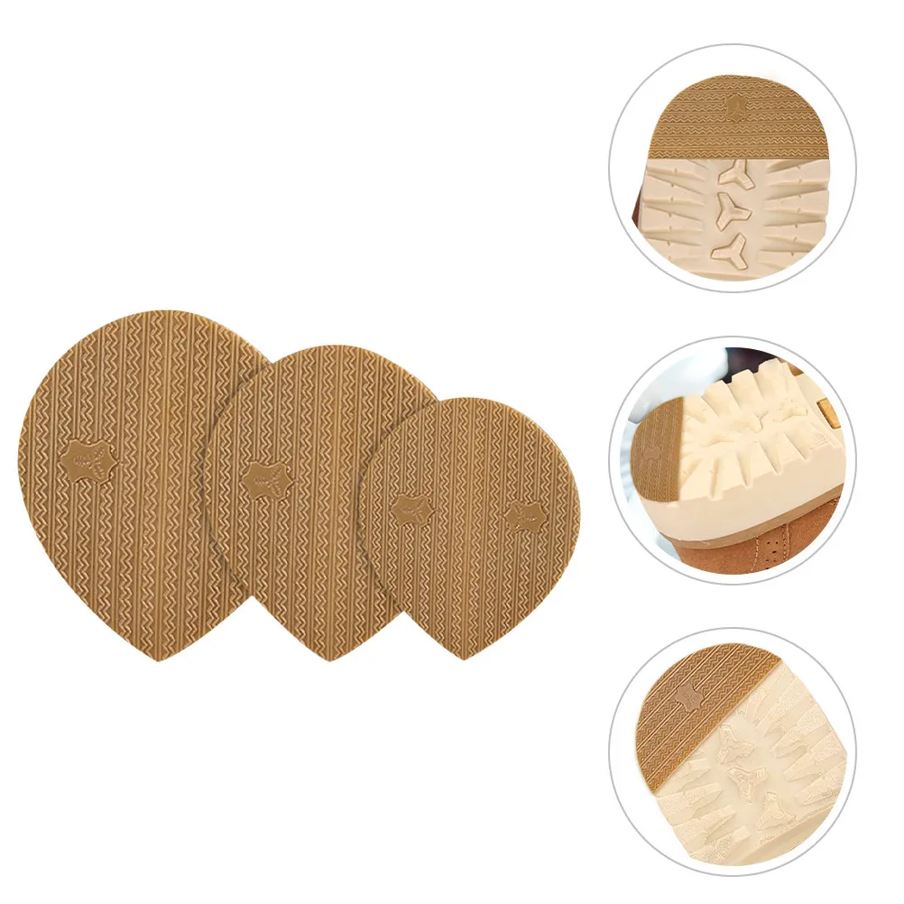 

3Pcs Anti Slip Shoe Pads Protective Heel Repair Patch Sole Protector for Sneakers Boots Non Slip Shoe Pads Sole Protector