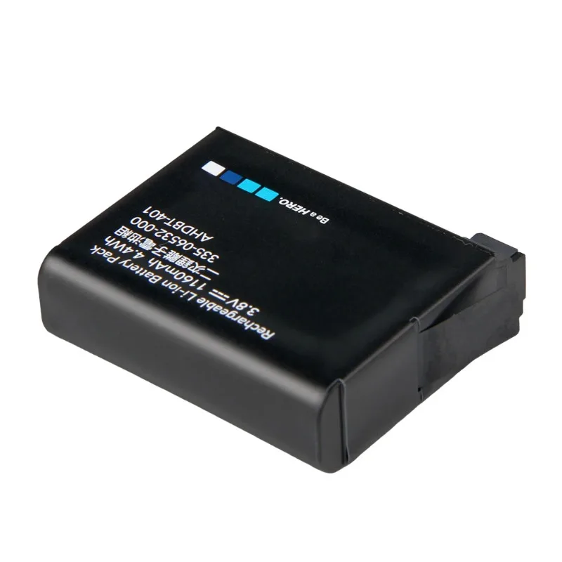 For GoPro Hero 9 10 4 5 6 7 8 Hero4 Hero8 Hero6 335-06532-000 SPBL1B AHDBT-401 SPJB1B 601-10197-000 Replacement Battery