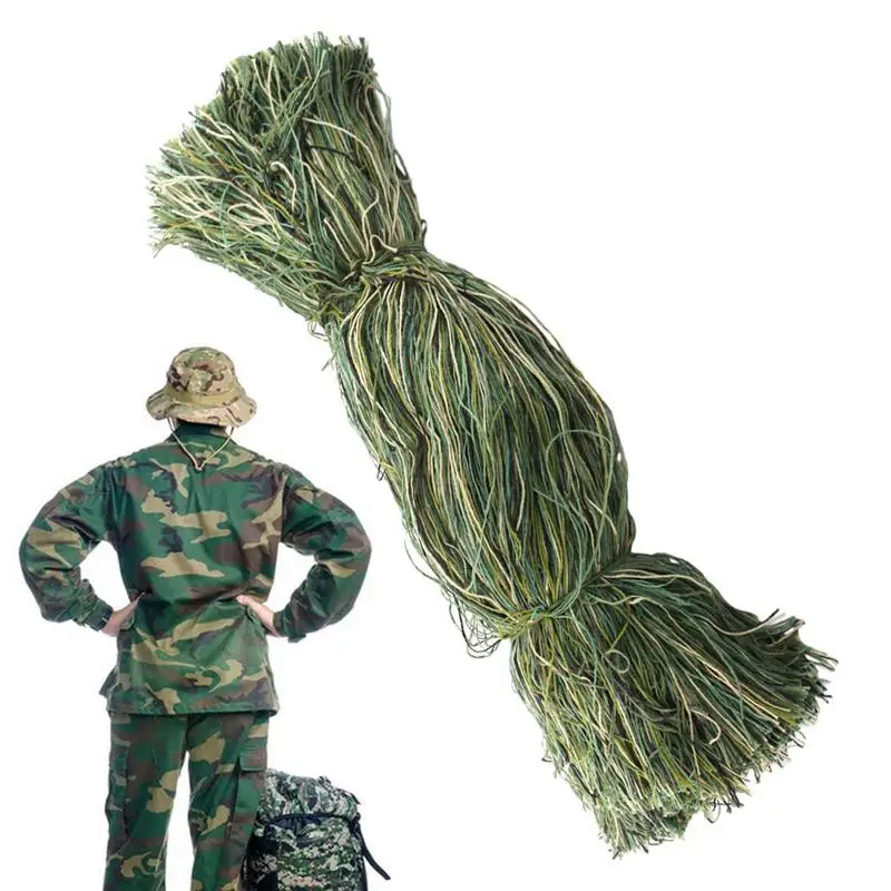 

Camouflage Suit Thread Suit Thread Ghillie Clothing Hunting Apparel Yarn Non Fading Multi-Purpose Sewing Supplies For Outdoor