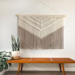 Nordic Woven Macrame Tapestry Room  Boho Decor Home Garden Decoration for Bedroom Wall Art Aesthetics Decorating Items Ornaments