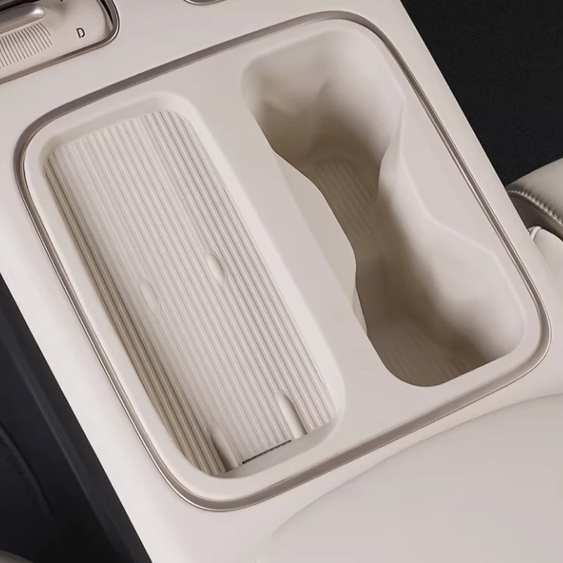 

For Nio EL6 ES6 2023 2024 Cup Holder Central Control Wireless Silicone Pad Interior Decoration Accessories