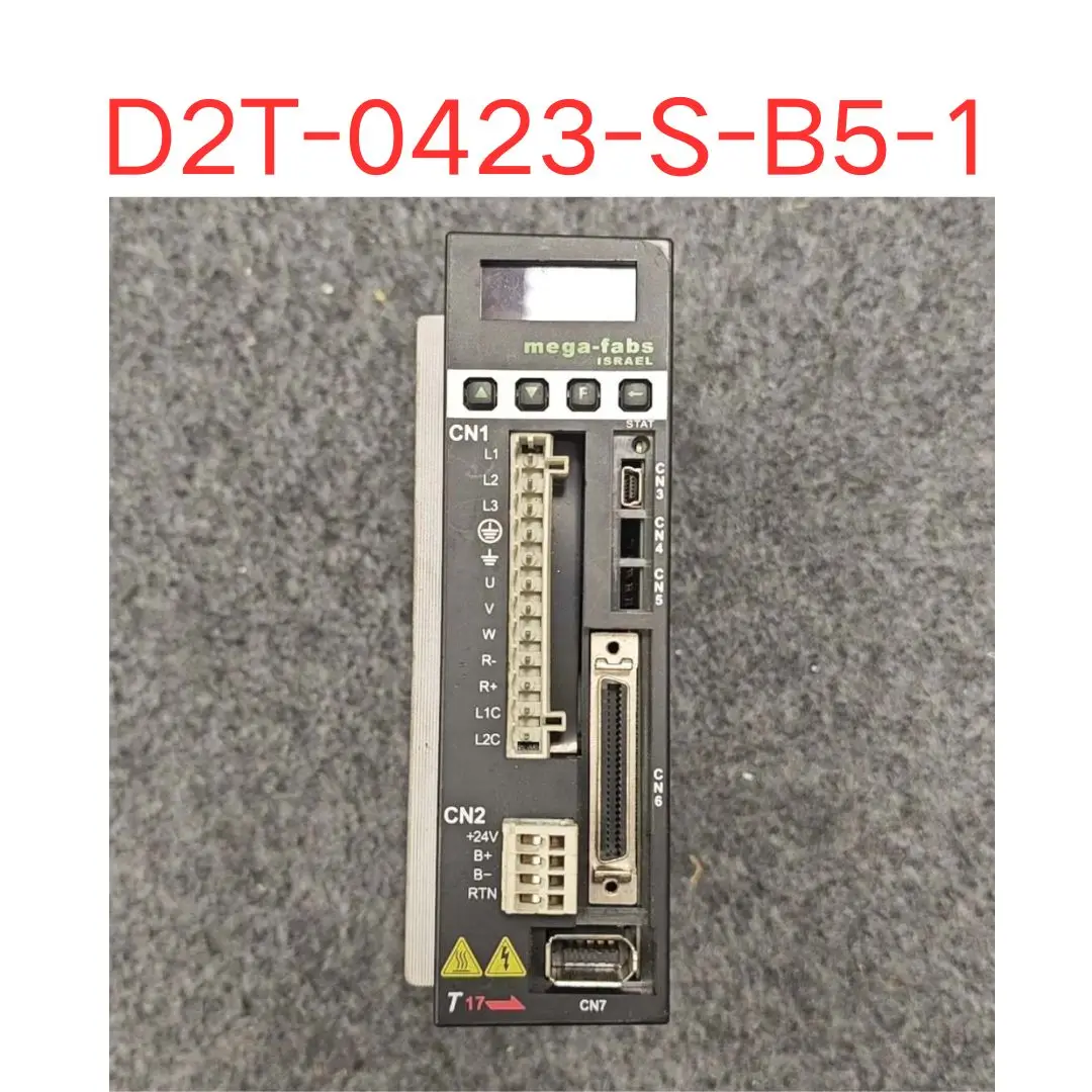 

Second-hand test OK D2T-0423-S-B5-1 servo driver Fast Shipping