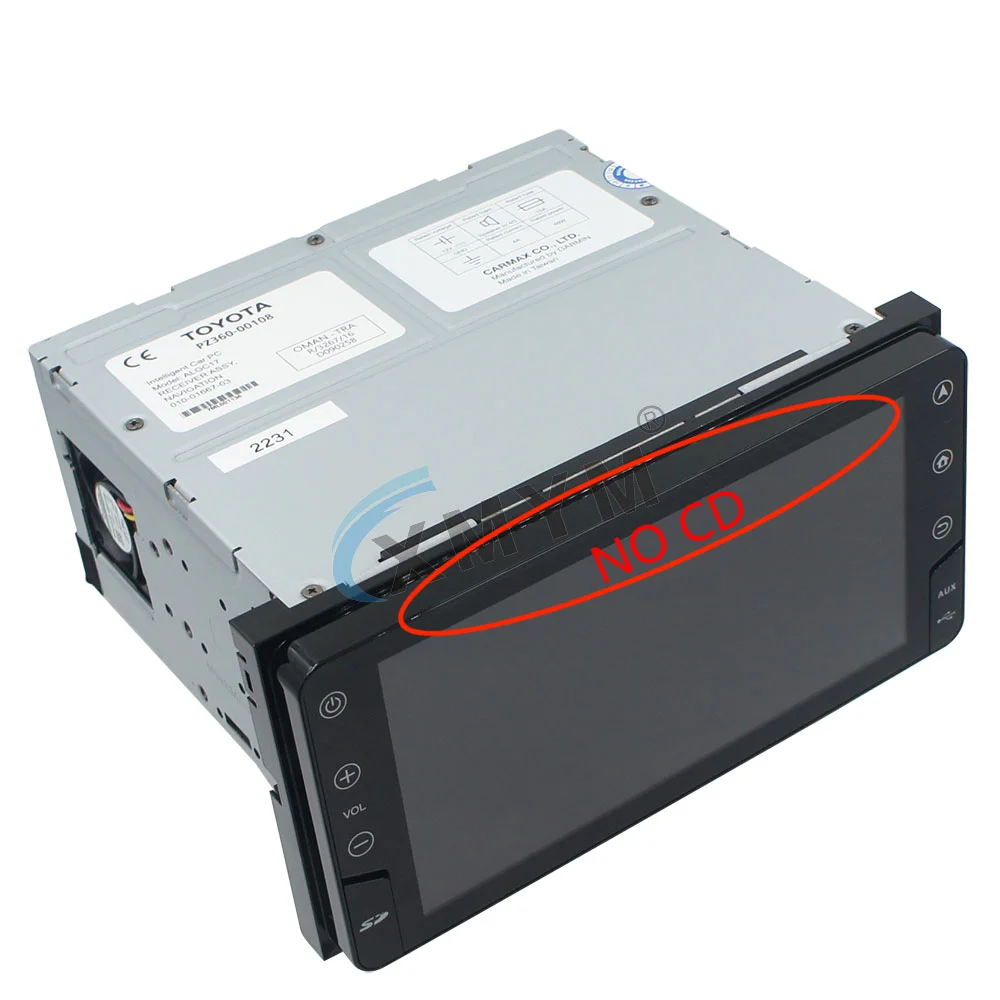 لمضيف DVD الأصلي 2022 ~ 2024 Toyota Cruiser FJ مضيف السيارة الأصلي FZ360-60116 استبدال وإصلاح (بدون قرص مضغوط) يستخدم