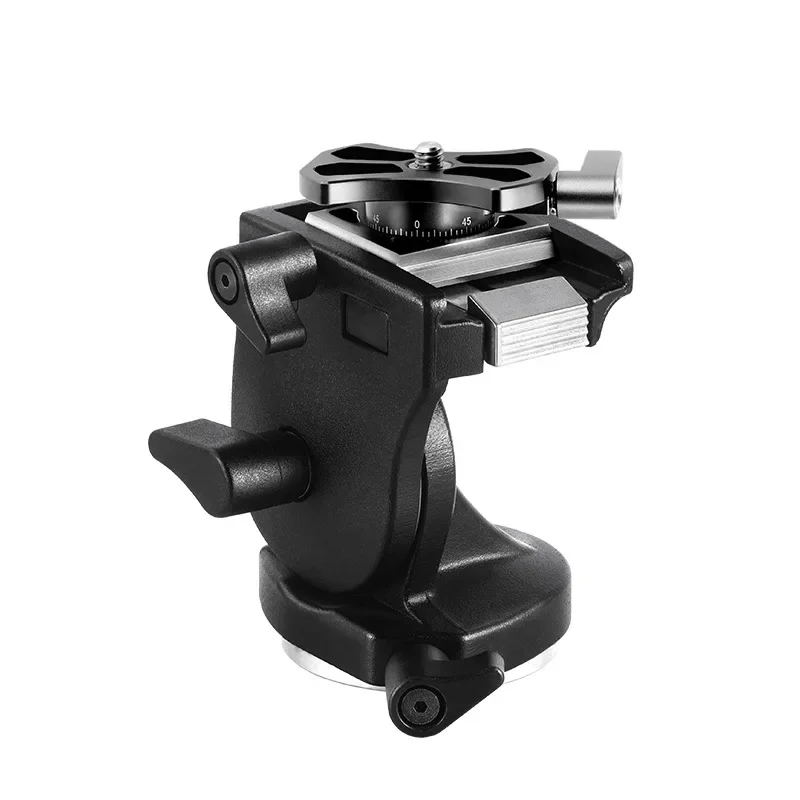 Dual-purpose panoramic camera tripod gimbal professional general weight loss panoramic quick-loading board