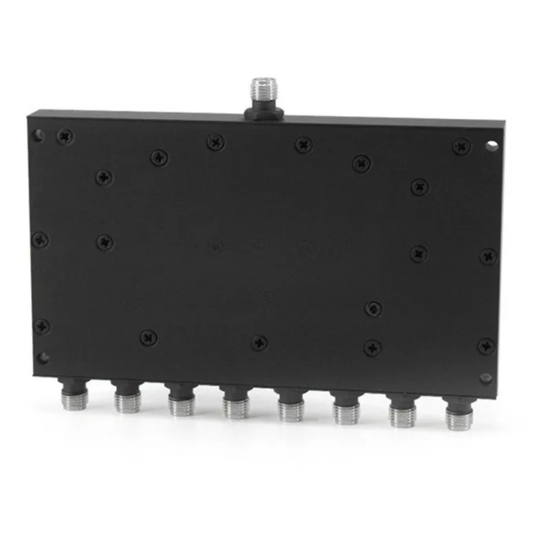 1 Input 8 Output Microstrip Power Divider SMA Female 30W 2-8GHz RF Splitter Combiner Radio Frequency Signal Distributor