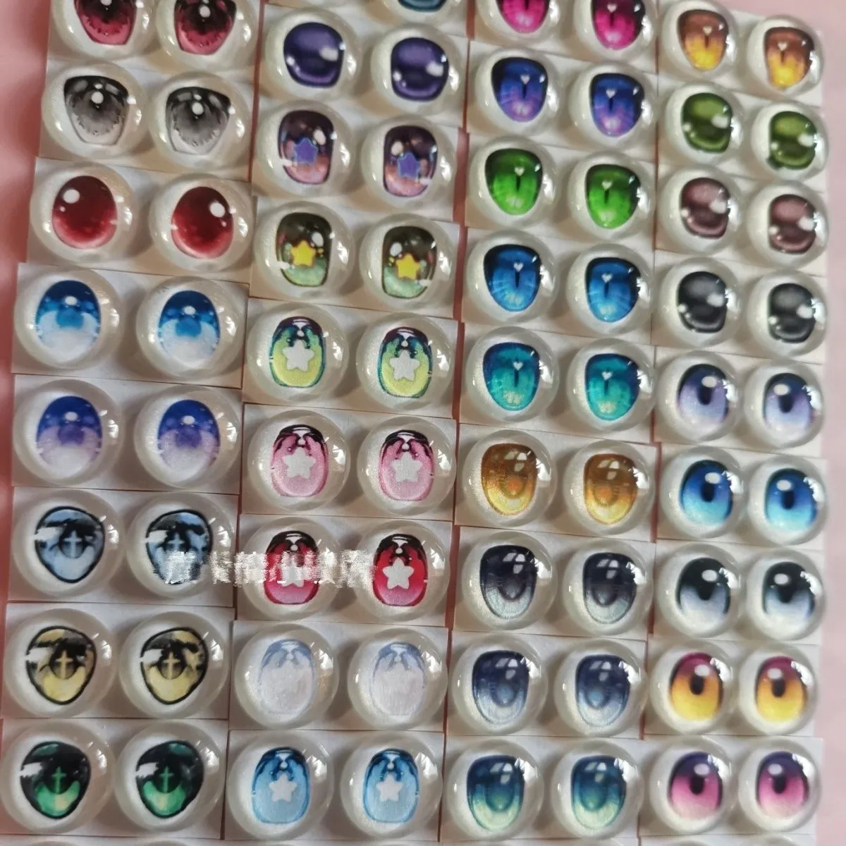 

Глаза кукольные аниме, кукольные глаза с случайным отправкой, 12/14/16/18 мм, для самостоятельной сборки игрушек для девочек, для одевания, игрового домика, подарка, модные аксессуары для кукол