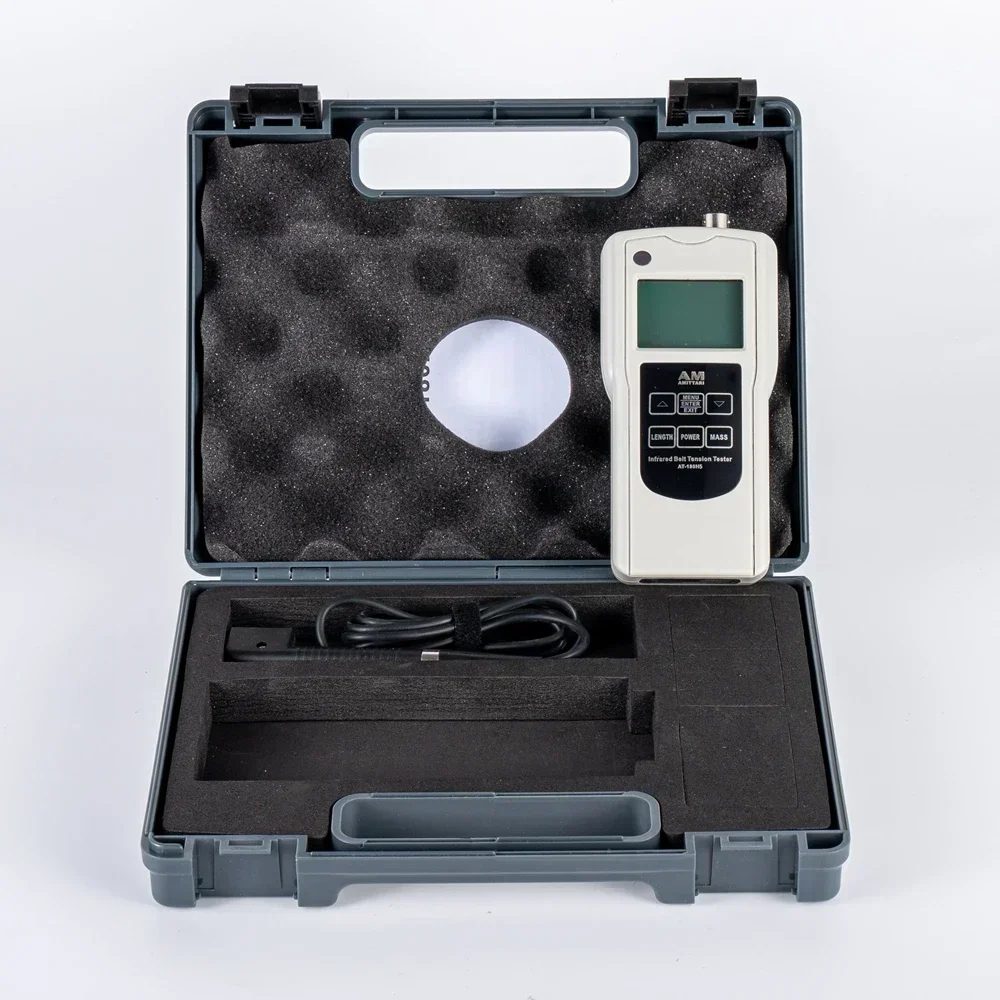 

2025newBelt Tensiometer AT-180H5 Infrared Belt Tension Tester Gauge with Sensor