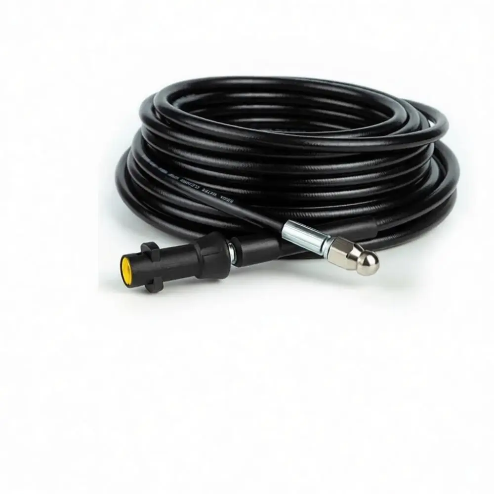 Pressure Washer Sewer Jetting Hose For Karcher K Series Pipe Cleaner Nozzle Drain Dredging Attachment Tool - view 2