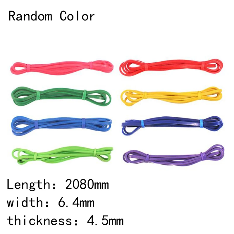 Latex Fitness Tension Band Exercise Resistance Band Pull Up Instrument Elastic Rope Yoga Elastic Band Tension Rope