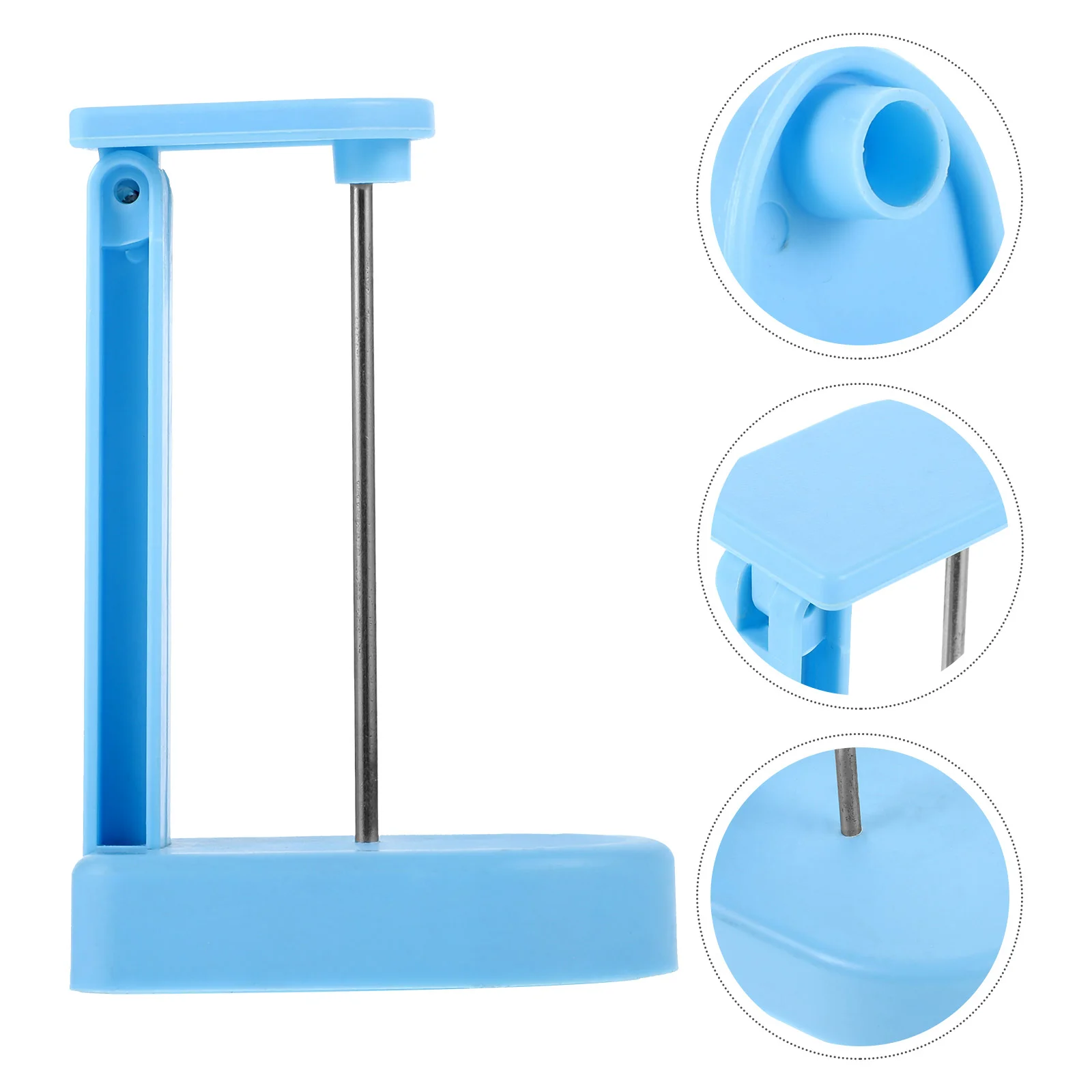 Paper Inserter Receipt Organizer Storage Holder Desk Ticket Spike Black Simple Bill Office