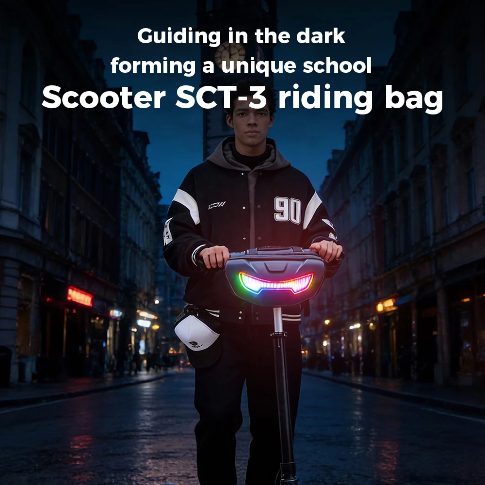 Scooter Storage Bag LED Smart Display Chest Bag for Xiaomi M365 Pro Elite Mi4 4Lite Mi5 5Pro 5Max Mi6 6Lite for JOYOR S5 S8S S10