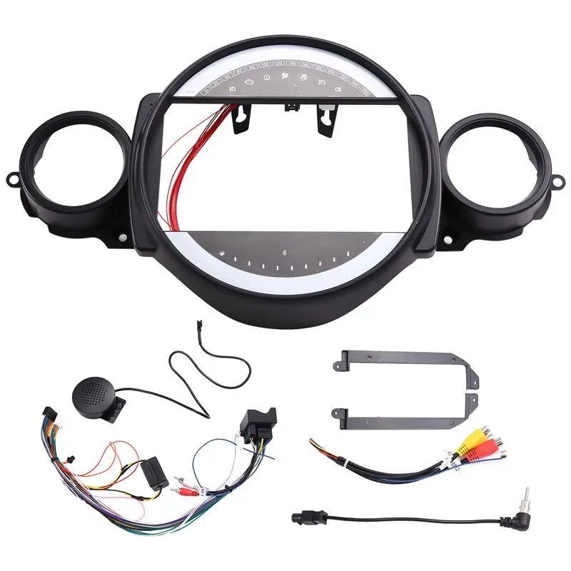 

ABHY-9 Inch Car Frame Fascia Adapter Canbus Box Decoder Android Radio Dash Panel Kit For Mini Couper R56 R60 R51 2007-2013