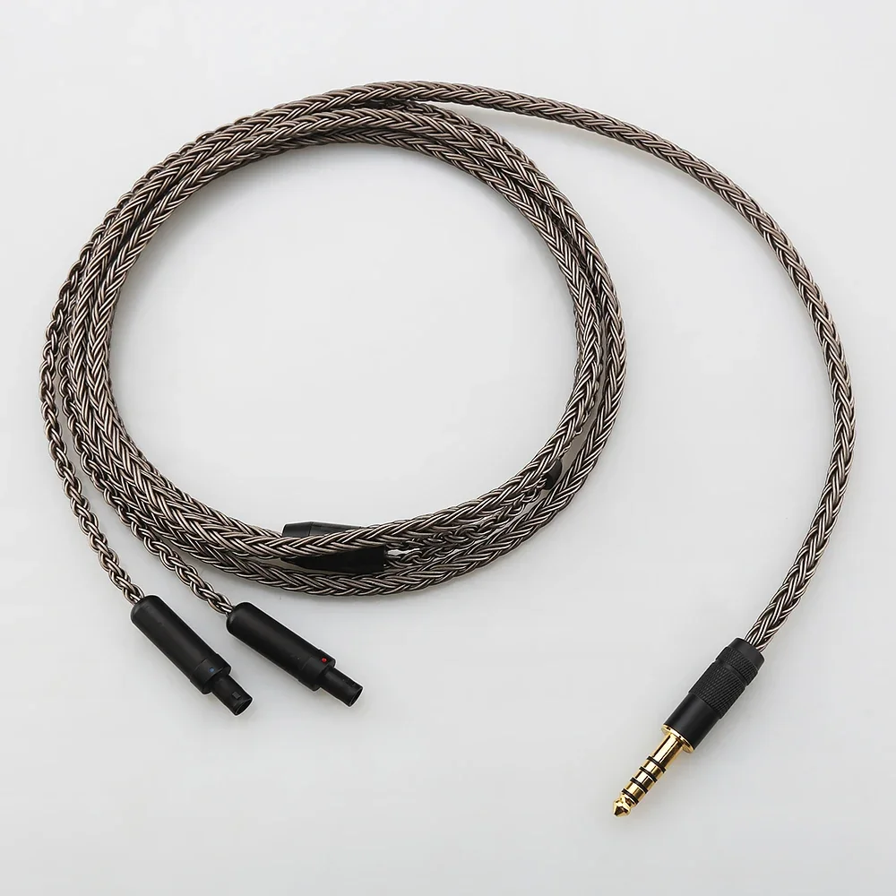 16 Cores 7N OCC Headphone Upgrade Cable for Sennheiser HD800 HD800S HD820 HD8XX Audiophile Audio Wire