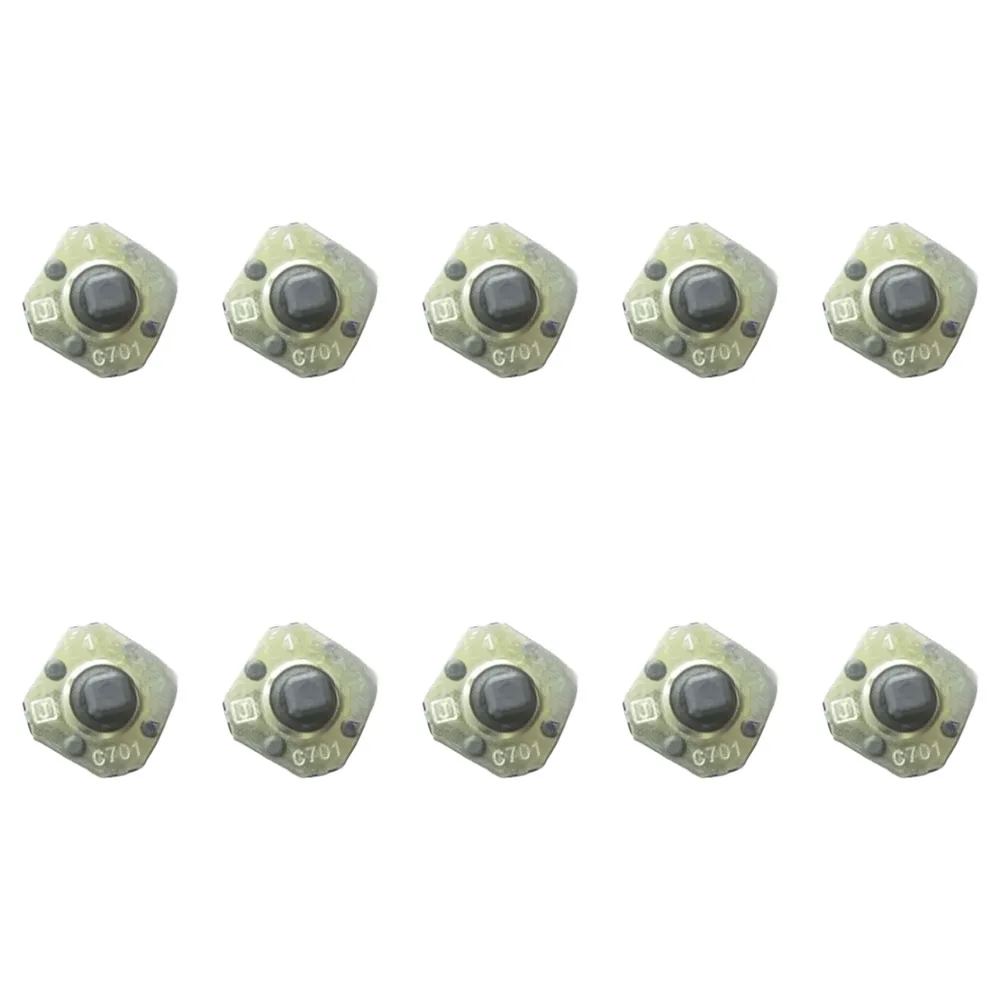 10pcs Multidirectional Tactile Switch Button Set for Reliable Directional Input in Small-Scale Electronic Projects