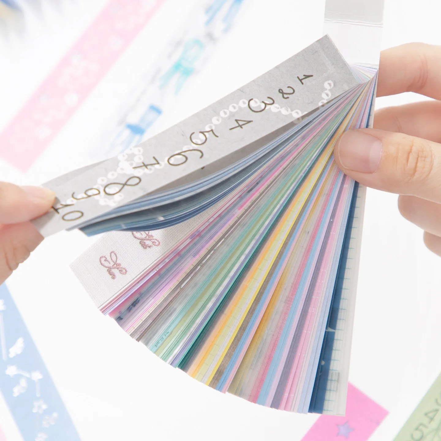 36 Pcs Long Timeline Series Colored Background Paper DIY Diary Decoration Scrapbooking Junk Journal Stationery Supplies Notepad