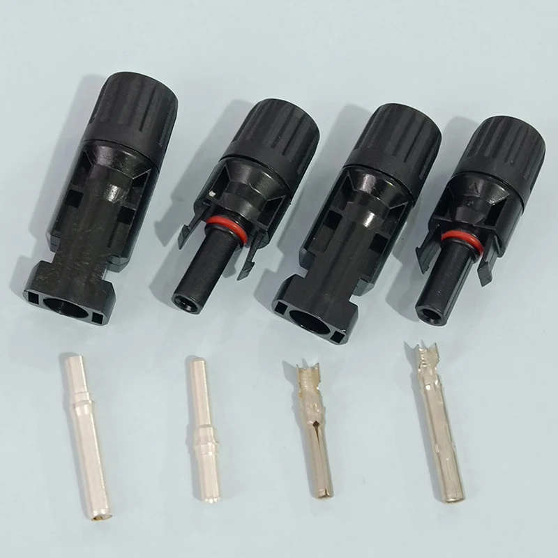 1PCS Photovoltaik Stecker Solar Panel Photovoltaik Verbindung Linie Stecker Wasserdicht Adapter PC Material 30A/45A
