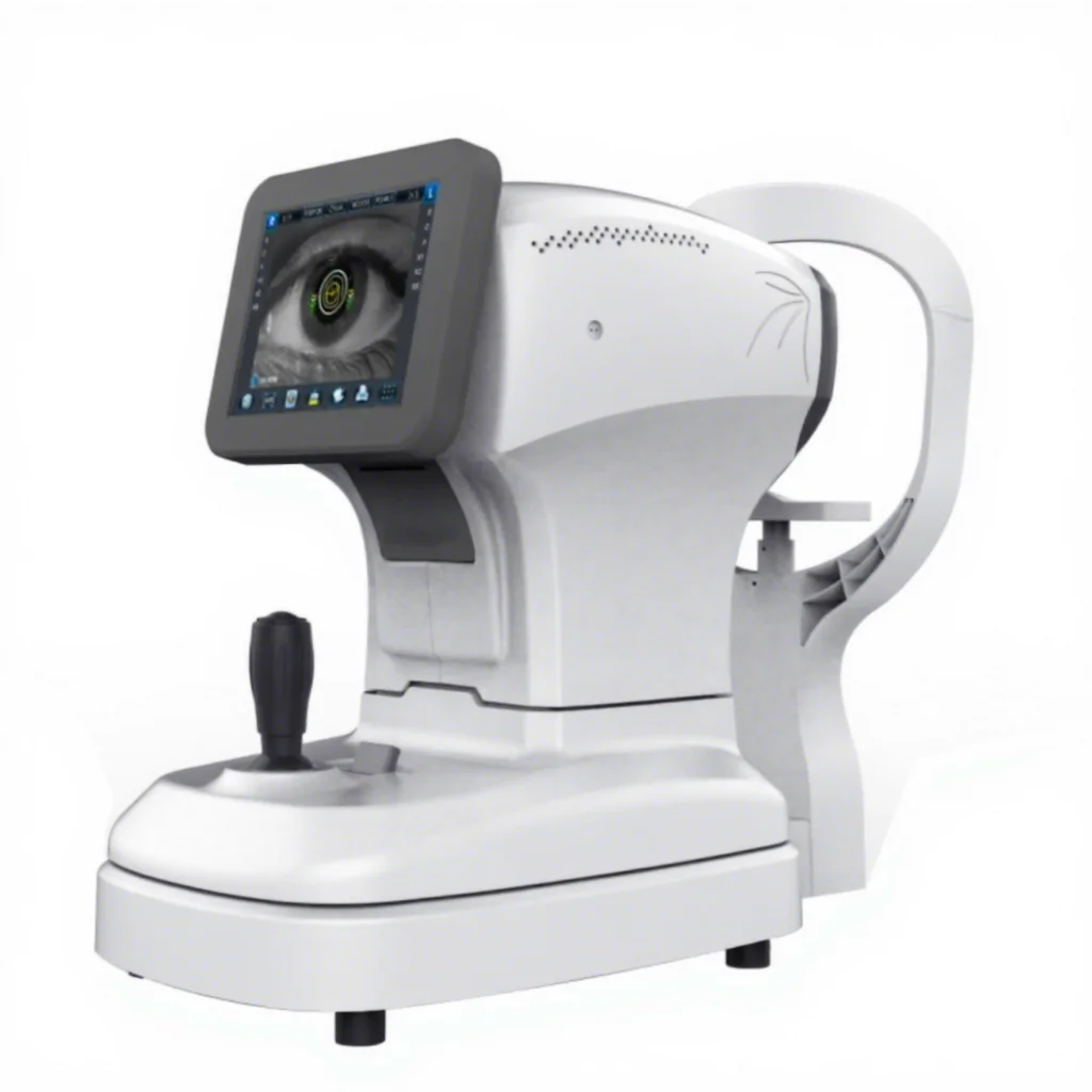 Fully Automatic Refractometer Keratometer Advanced 3D Auto Tracking Ophthalmic Device for Professional Eye Examination