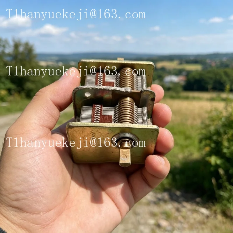 Factory direct sale New variable capacitor, CB-2-365 type, air variable capacitor, air dual, air quadruple