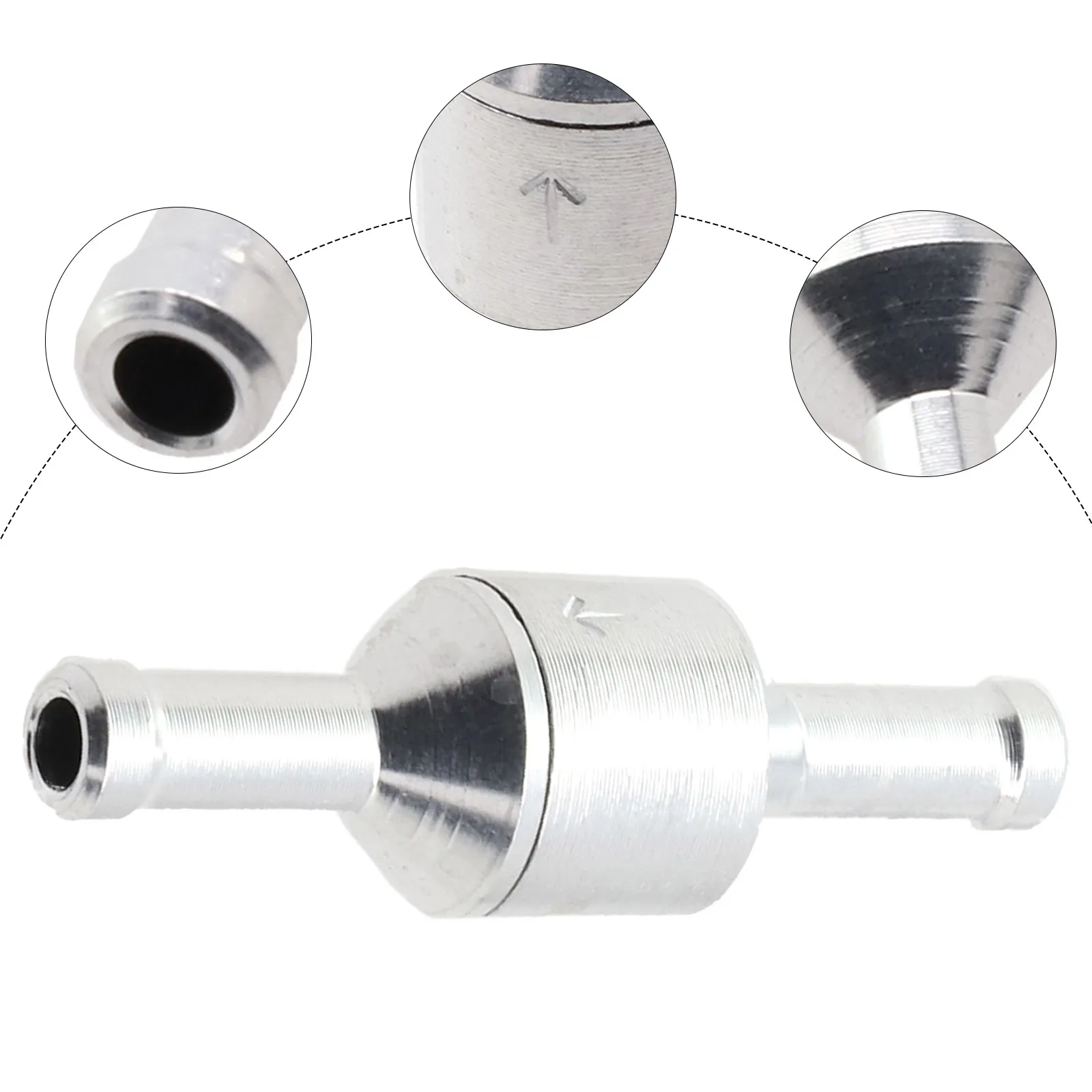 Professional Grade 612mm Inline Nonreturn Valve for Fuel and Water Prevents Backflow and Enhances System Reliability