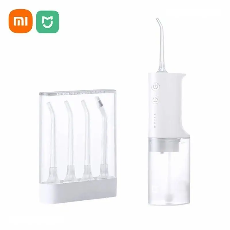 Xiaomi Mijia Portable Oral Irrigator Water Flossers Dental Jet Irrigator Cleaning Stone Tooth Washer Electric Flusher Teeth