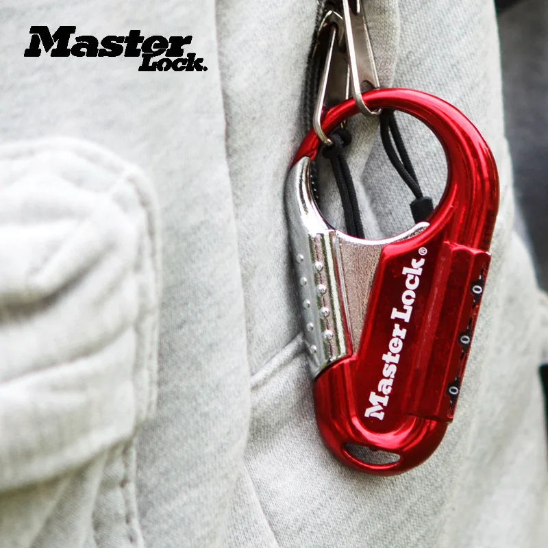 

Крючок с 3-значным паролем Master Lock — изготовлен из прочного сплава, устойчивый к ржавчине, подходит для багажа/сумки/на открытом воздухе.