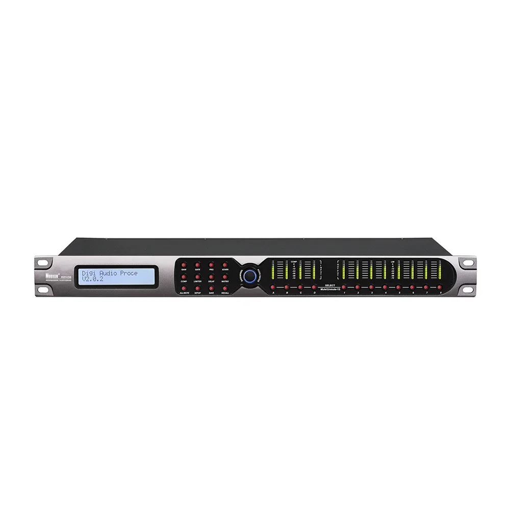 4 Input 8 Output Digital Audio Processor With Parametric EQ DriveRack Speaker Management System