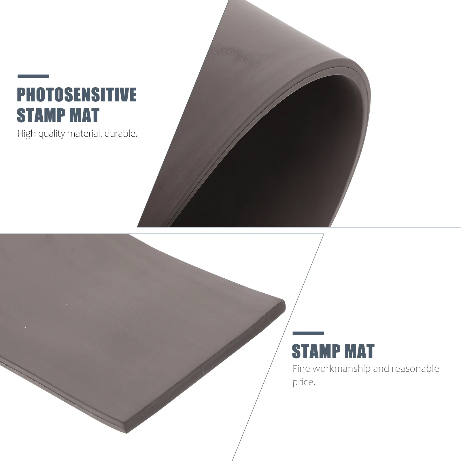 Stamp Pad Photosensitive Mat Durable Cushion Absorption for Material Portable Blot