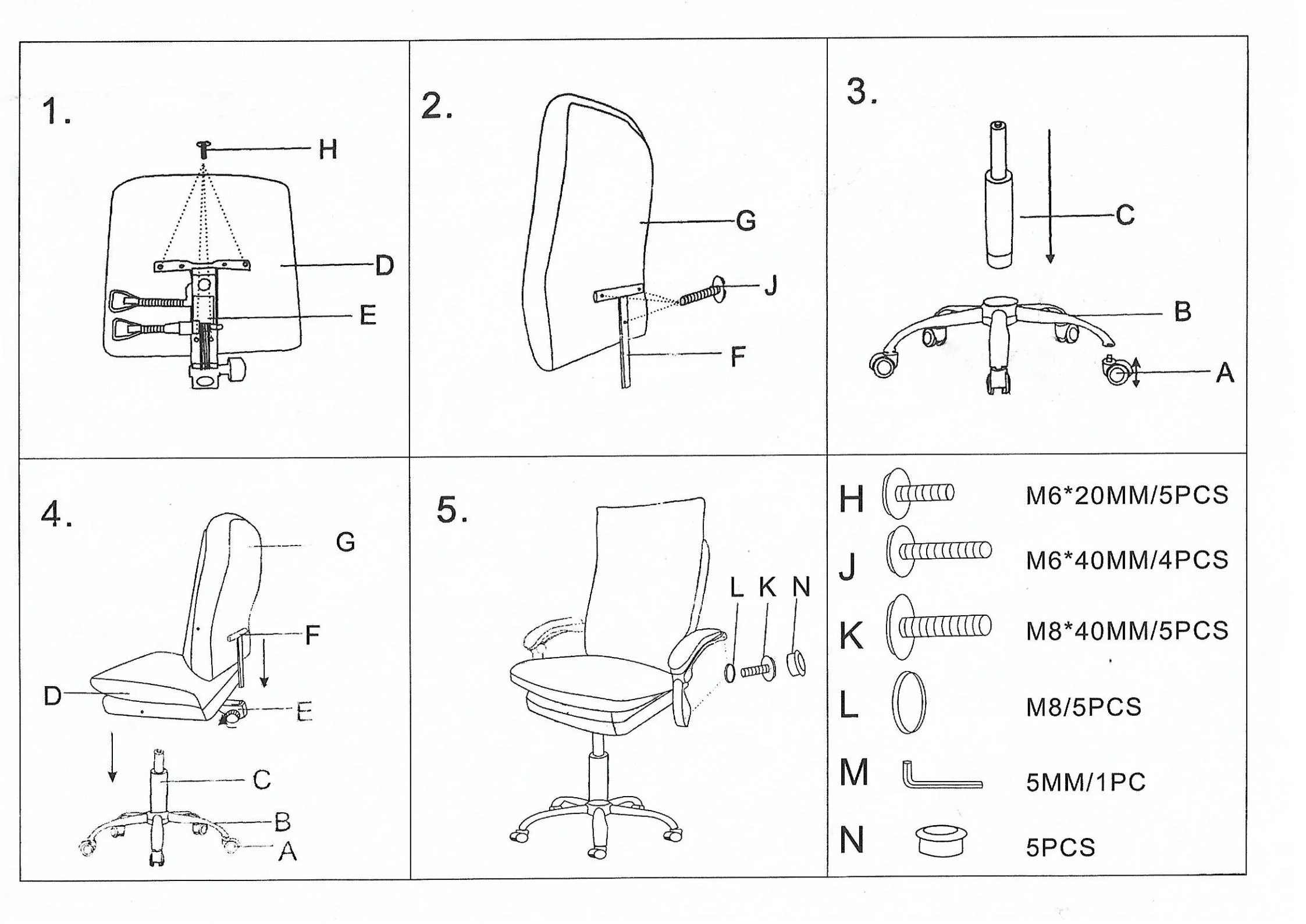 Office Furniture Ergonomic Boss Massage Chair PU Leather Office Chair with Footrest
