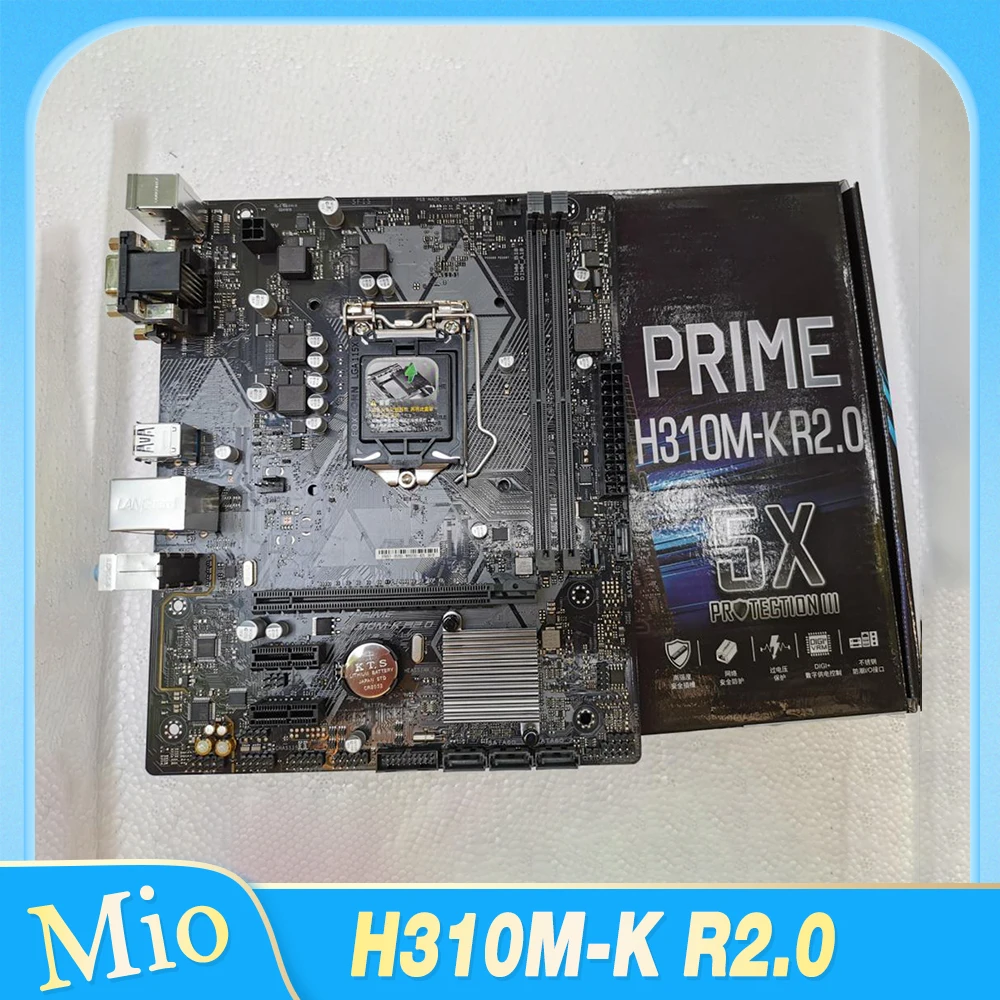 

For A-s-u-s H310M-K R2.0 desktop H310 1151 computer motherboard DDR4