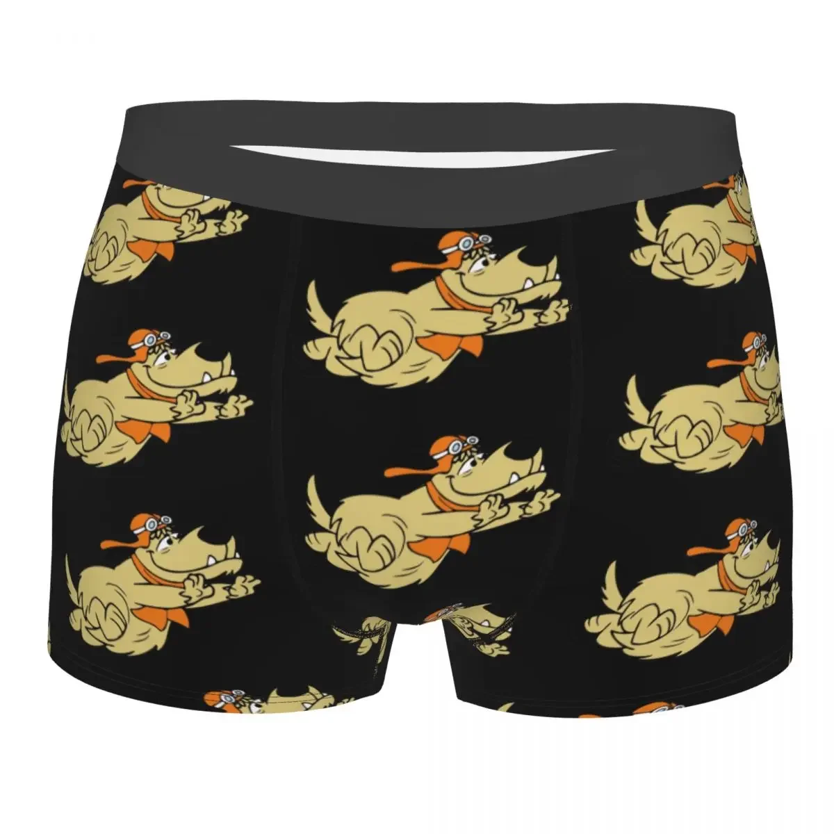 Cartoon Laughing Laugh Dog Muttley Men Boxer Briefs Highly Breathable Underpants High Quality Print Shorts Birthday Gifts