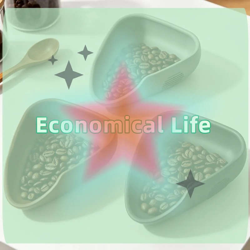 [MOA]Coffee Bean Display Disc Measuring Disc Weighing Bean Disc Coffee Powder Bean Disc Silicone Powder Connector Tea Disc[MOA]