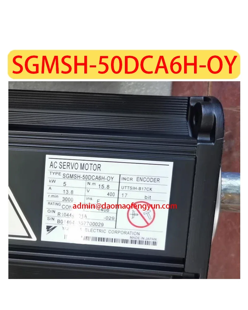 

SGMSH-50DCA6H-OY Brand new Servo Motor SGMSH 50DCA6H OY，Fast shipping