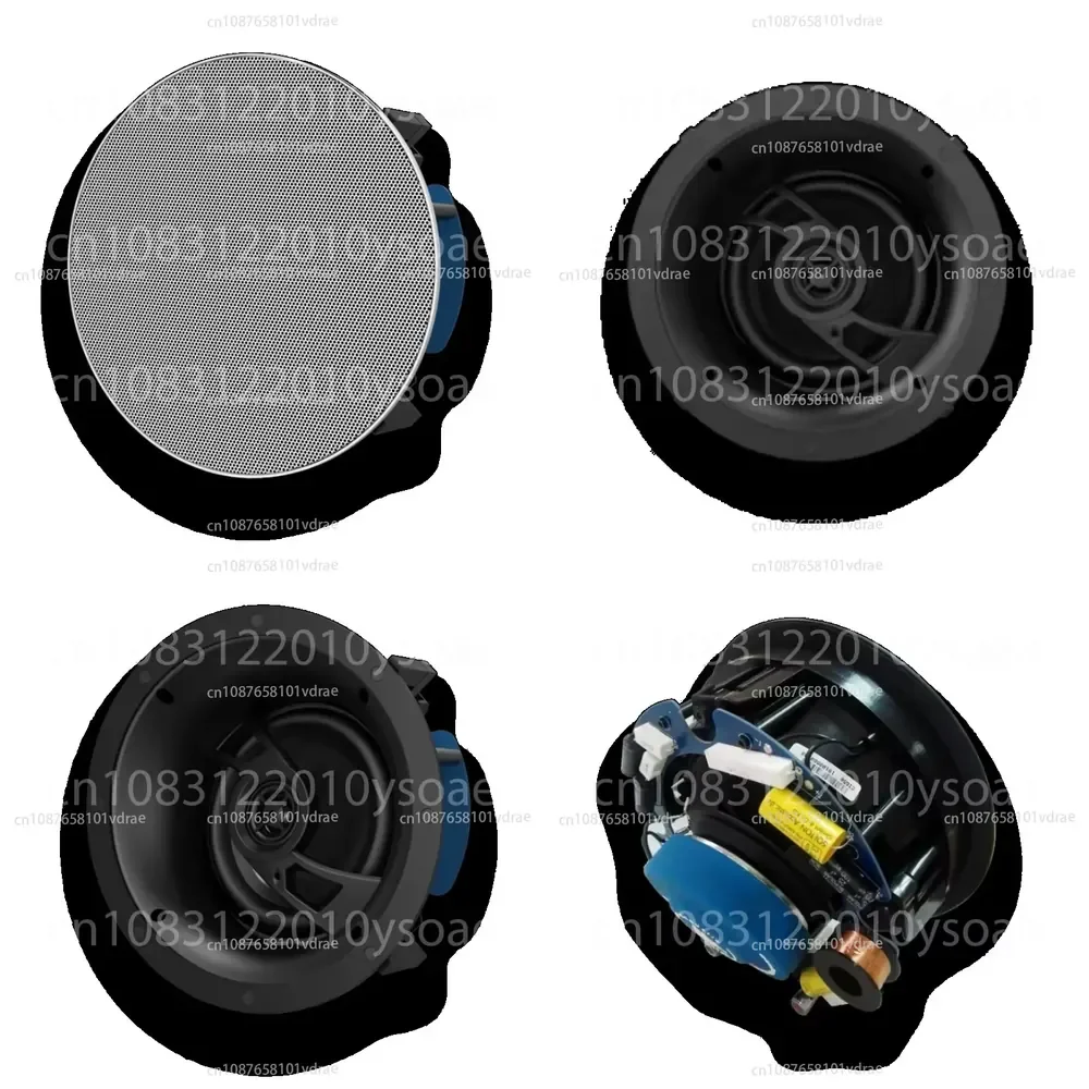 90W 6.5-inch Single-recessed Ceiling Speaker - for Audio Playback in Cinemas, Stages, Meeting Rooms, and Parties