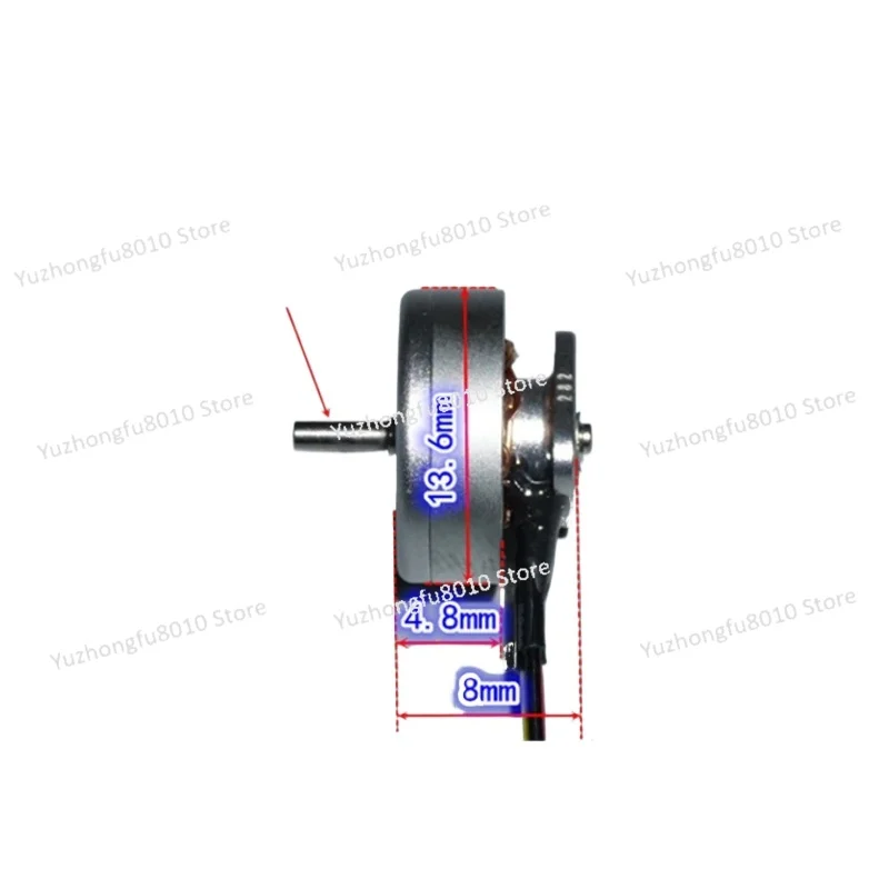 

1103 Model Aircraft High-speed Brushless Motor 15000KV Model Aircraft Four-axis Crossing Machine Miniature Brushless Motor