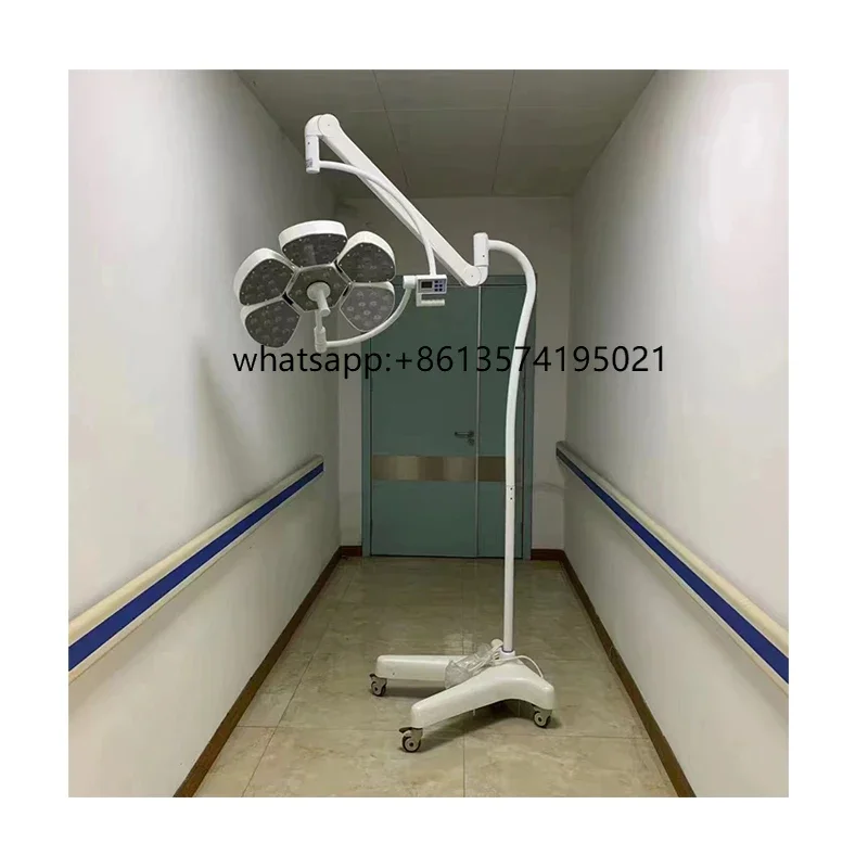 

TPortable Hospital Equipment Mobile Surgical LED Shadowless Lamp Electricity Powered For Operating Room Lighting