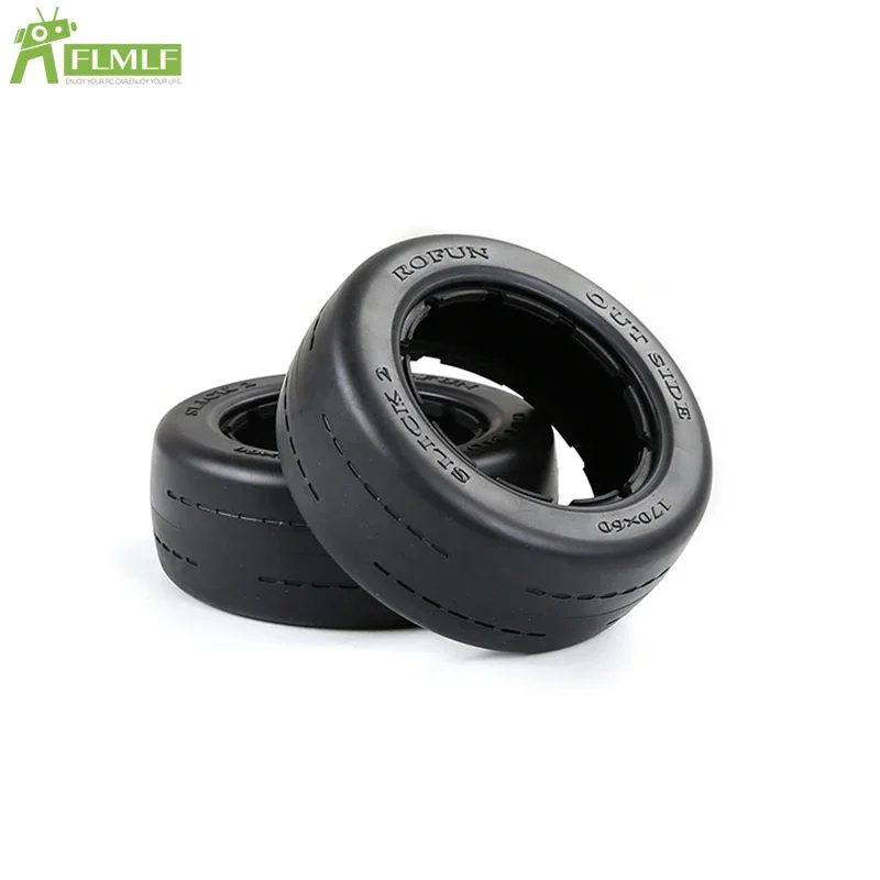 Achter of Voor Slick Wiel Banden Skin Kit Gen.2 Fit voor 1/5 HPI ROFUN BAHA ROVAN KM BAJA 5B SS Rc Auto Speelgoed Games Onderdelen