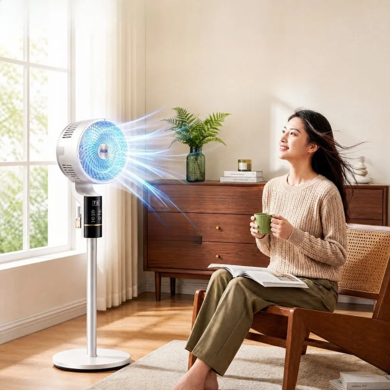 Air Circulation Quiet Smart Three Way Table Desk Floor Fan Air Circulator Household Floor Fan Floor Fan High Wind