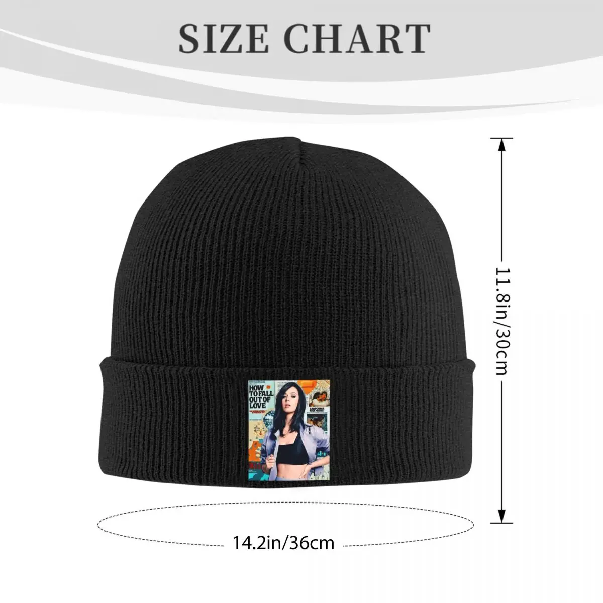 Katys Perrys The Lifetimes Tour 2025 Y2K Warm Knitted Cap Winter Knit Bonnet Hat Skullies Beanies Hip Hop Caps for Unisex