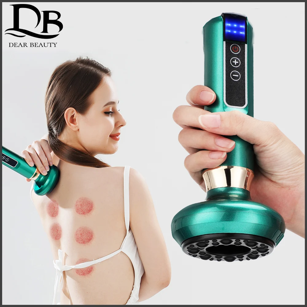 

Intelligent Negative Pressure Cupping Massager Electric Heating GuaSha Scraping Physiotherapy Dredge Meridian Relieve Fatigue