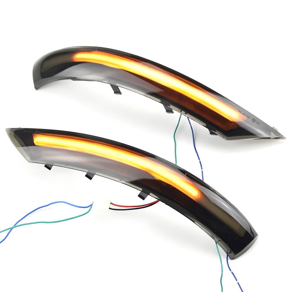 2 Stuks Voor Vw Volkswagen Touareg I Mk1 7l 2007 2008 2009 2010 Auto Dynamische Richtingaanwijzer Lamp Zijspiegel Sequentieel Led Licht
