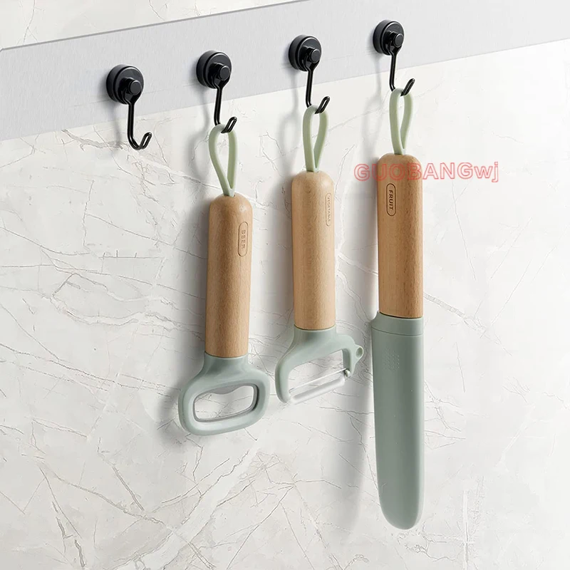 20mm回転式磁気フック - 家庭、キッチン、ガレージのツール整理用の頑丈な粉体塗装ブラック/シルバーマグネットフック