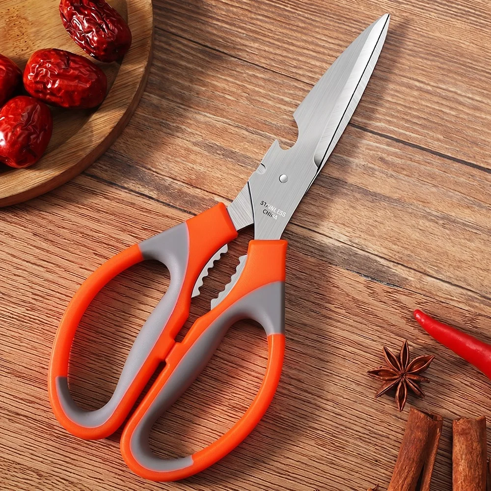 German-style Premium Kitchen Scissors, Ultra Sharp Heavy-Duty Multipurpose Shears for Fish, Bones and Household Use C2612