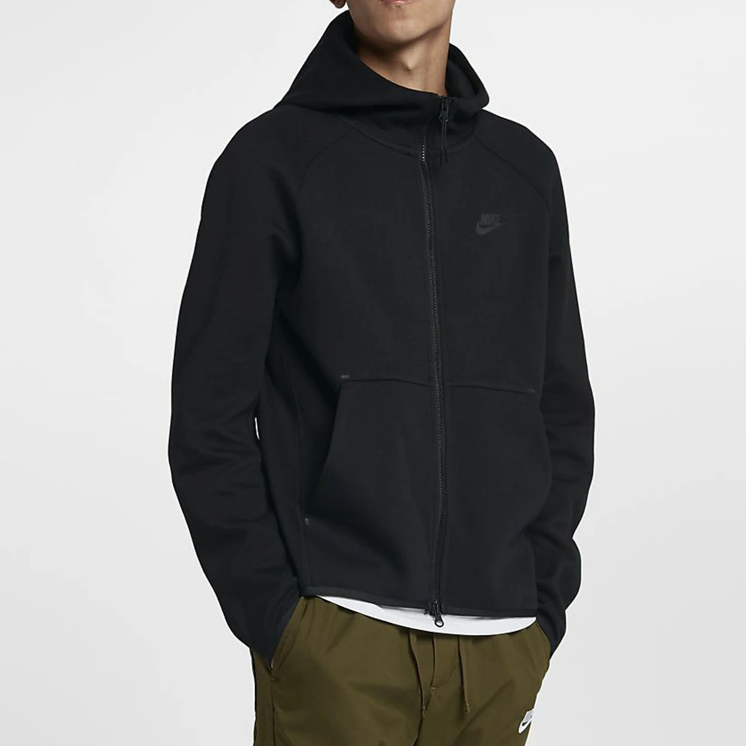 Nike genuine men's comfortable sports casual breathable hooded knitted jacket jacket 928484-010