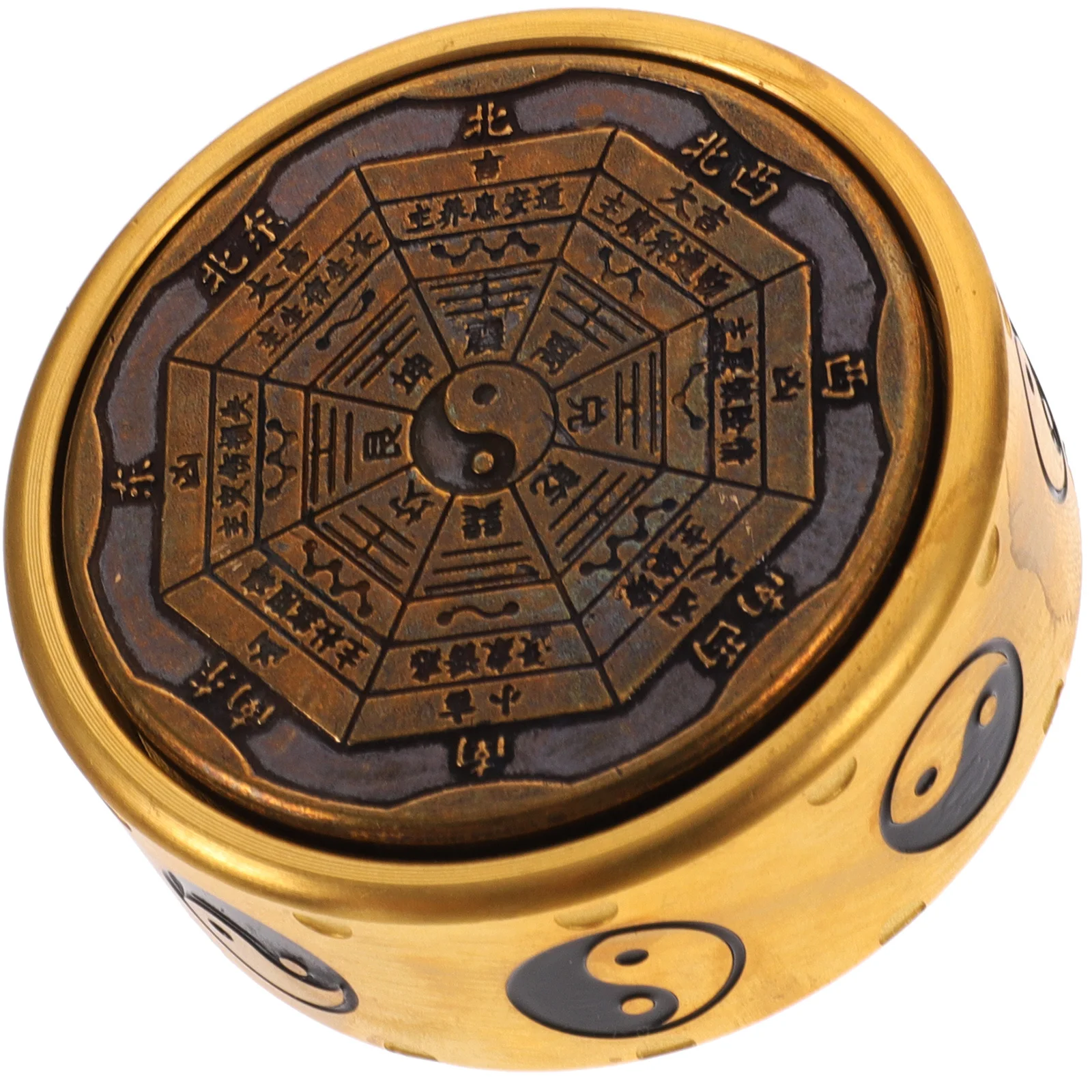 

Восьмидиаграммный медный гироскоп небольшого размера для снятия стресса на палец для взрослых и подростков, забавная игрушка для снятия стресса