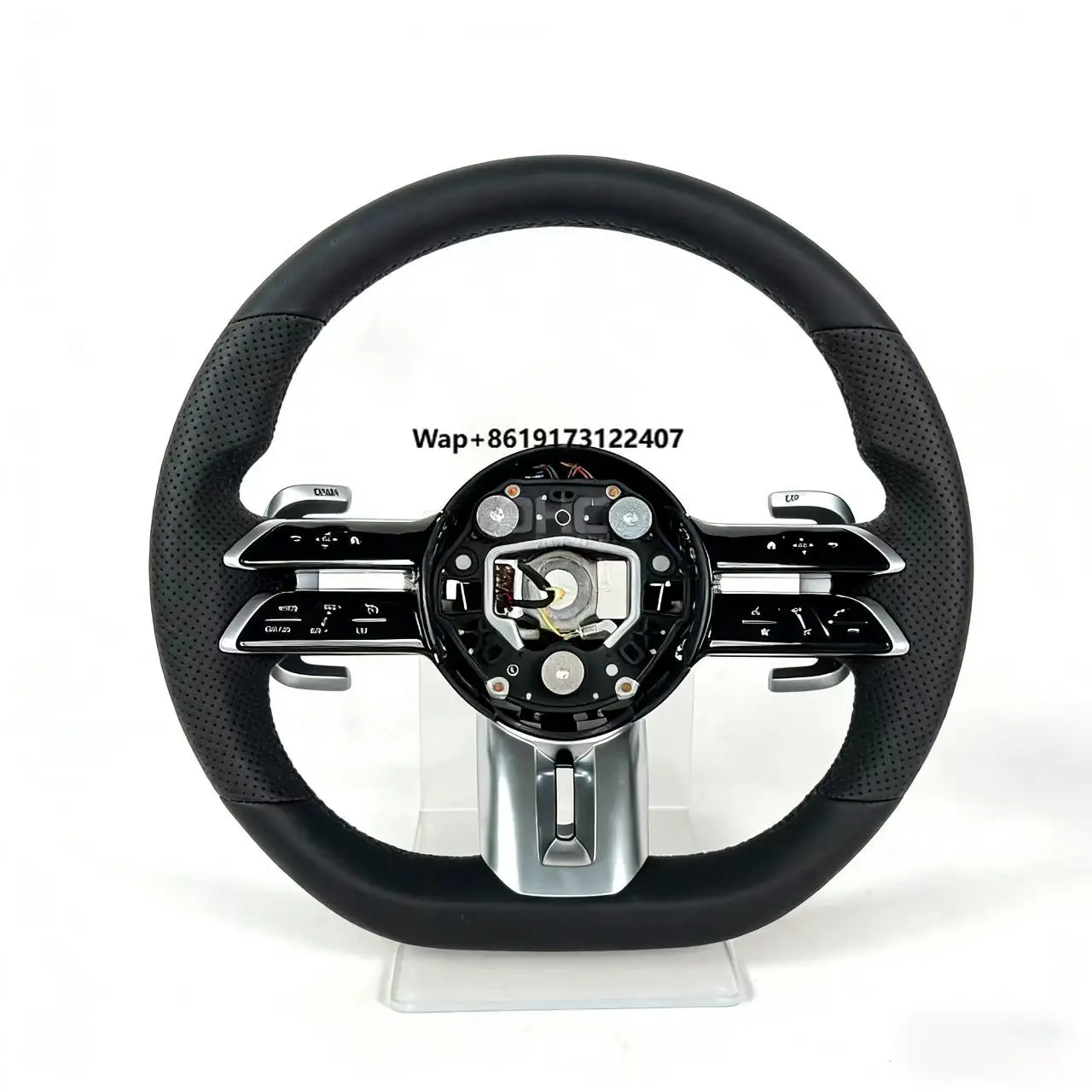 

Applicable to A-class C-class E-class GLA/GLC/GLB/GLE All-leather Steering Wheel Dragonfly Disc Old Upgrade