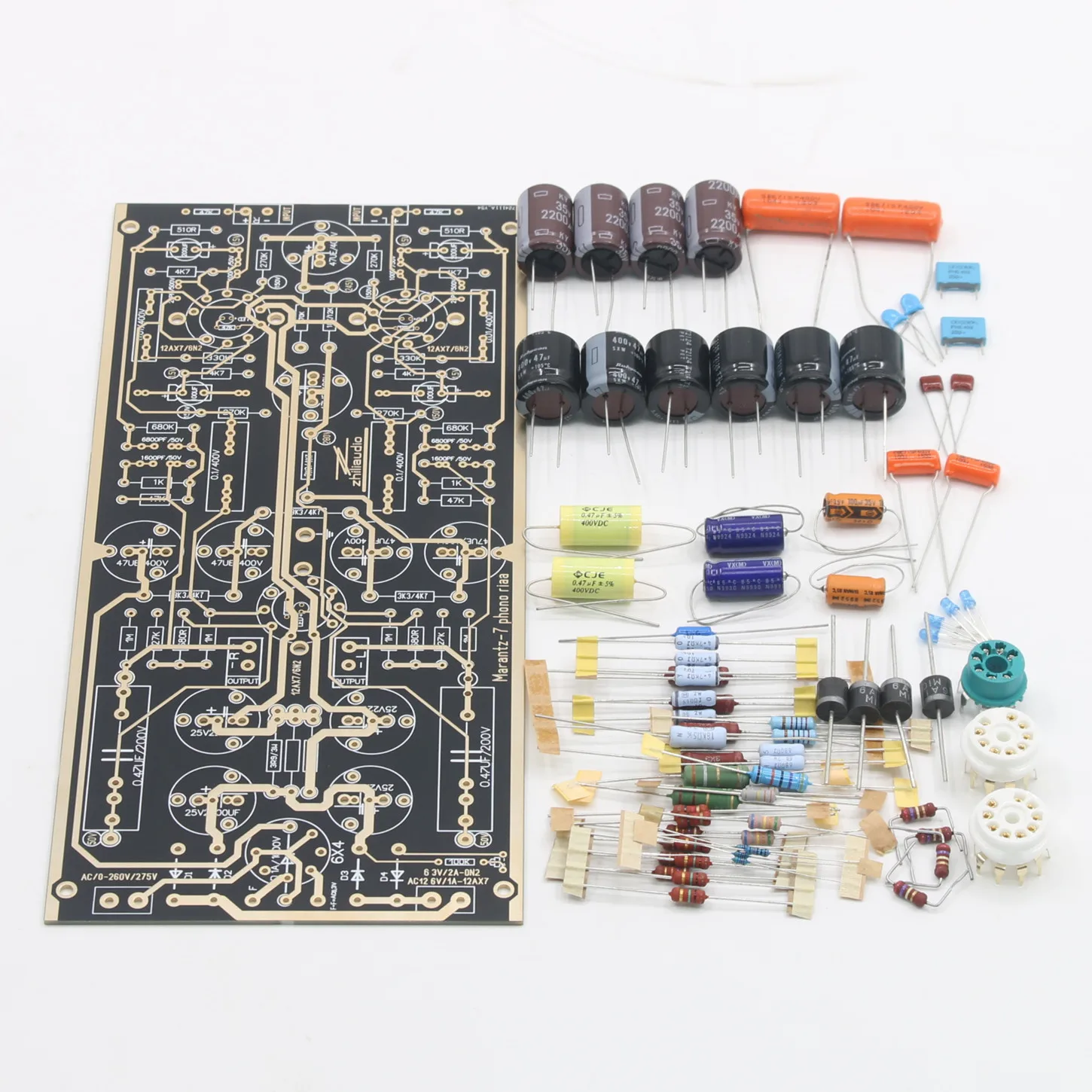 

Based on Marantz-7 Circuit HiFi M7 12AX7 Vacuum Tube RIAA Phono Sound Amplifier Board Kit