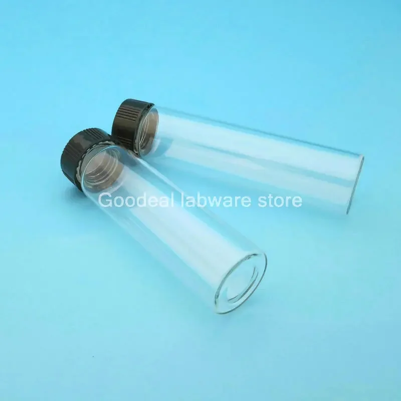 Lab 2ml To 60ml Clear Glass Sample Vial Laboratory Reagent Medicine Bottle for Chemical Experiment