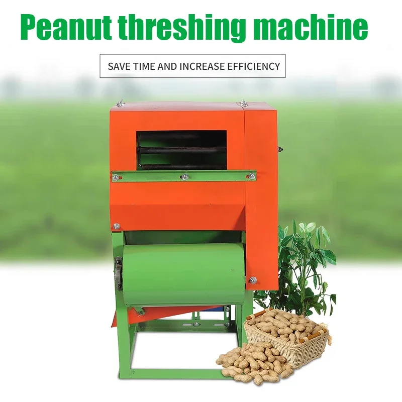 Red Skin Peanut Fruit Picking and Ground Nuts Shelling Machine  Picker Both Wet and Dry Picking Fruit Clean Less Broken